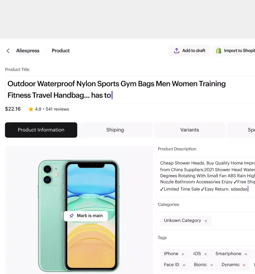 dropshipping research tool